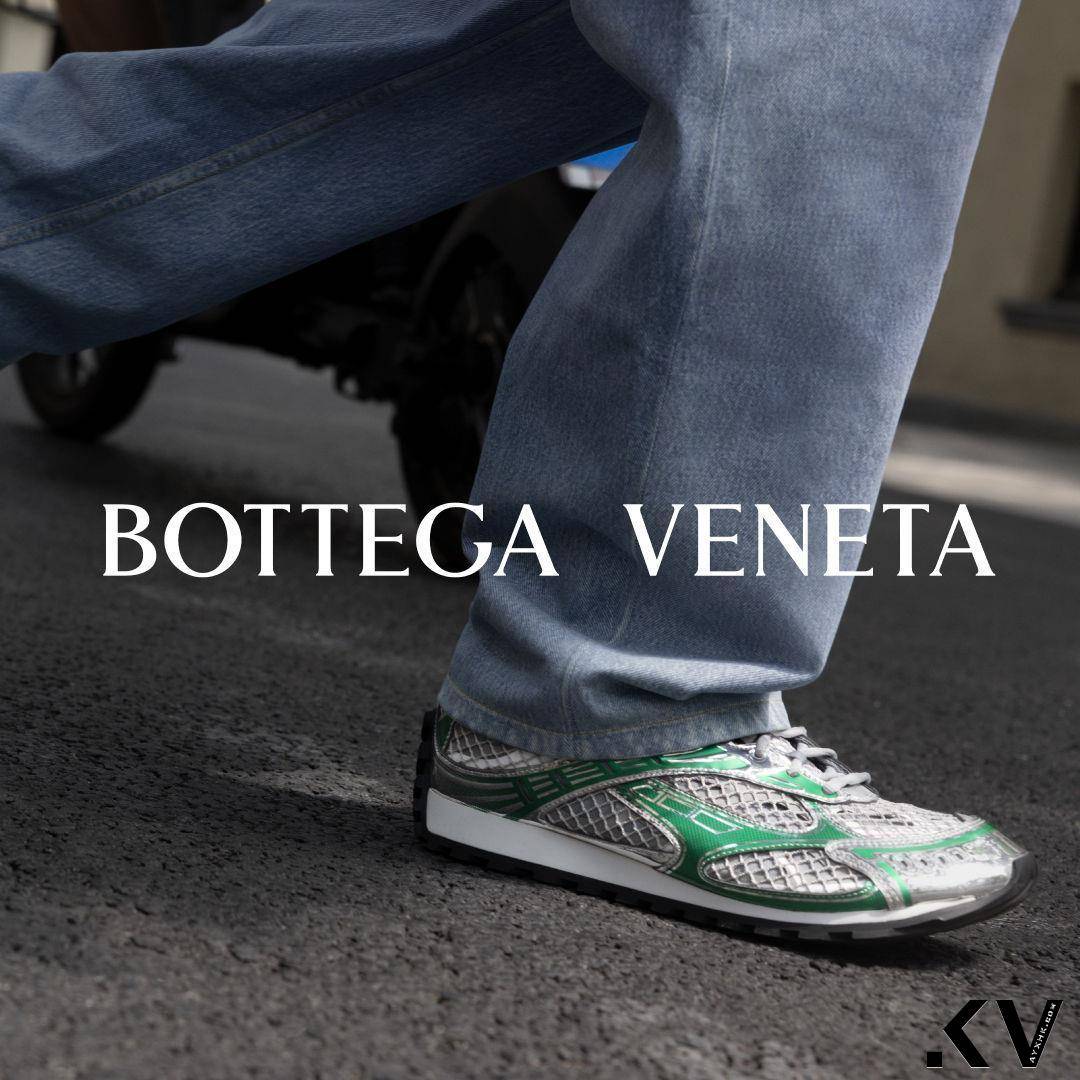 说・流行／开箱Bottega Veneta秋冬话题运动鞋Orbit！　鹦鹉绿搭网状织纹超帅 时尚穿搭 图1张